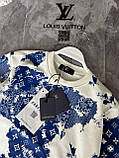 Чоловіча кофта світшот Louis Vuitton M1822 синя, фото 5