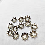 Металевий обіймач (шапочка) для намистин 10 мм, фото 2