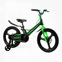 Детский велосипед Corso «REVOLT» 20" магниевая рама, литые диски, дисковые тормоза, собранные на 75%