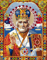 Картина за номерами "Ікона Святого Миколая", у термопакеті 40*50 см, ТМ Стратег, Україна