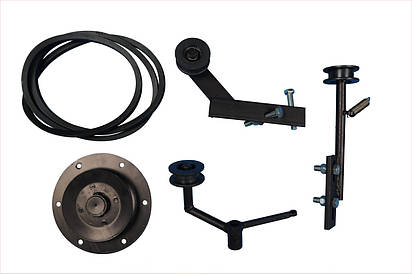Набори для переобладнання, комплектуючі для мотоблоків і мототракторів (шківи, КПП та ін.)