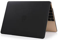 Пластиковый чехол Macbook Pro 13 Touch Bar (A1706/A1989) Soft Touch матовый черный
