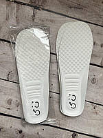 Устілки для спортивного взуття універсальні обрізні 40-46 білі