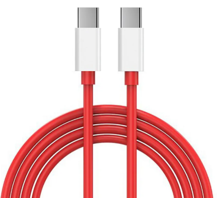 Кабель Data Cable UltraDART / SuperVOOC/Warp/150W/240W/10A 1m Type-C на Type-C/USB-C (OEM) (017260) (red), фото 1