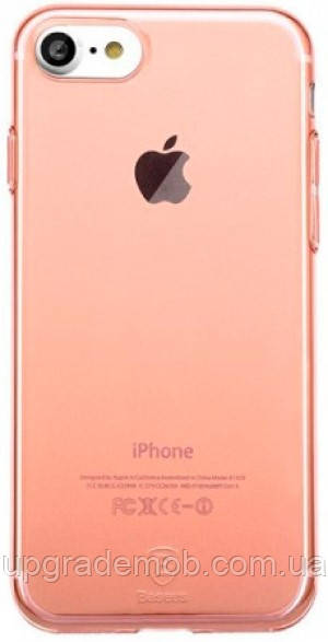 Чохол iPhone 7/8/SE 2020 Baseus Simple Multi Protective TPU Рожевий, фото 1
