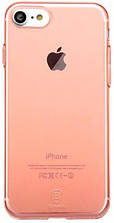 Чохол iPhone 7/8/SE 2020 Baseus Simple Multi Protective TPU Рожевий