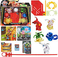 Набор Bakugan Battle 5-Pack, Special Attack Bruiser, Dragonoids, Hammerhead, Nillious