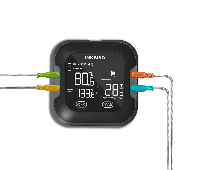 BBQ термометр Inkbird IBT-24SPH Phoenix цифровой с Bluetooth 5.0 и Wi-Fi на 4 цветные щупы (INKB128)