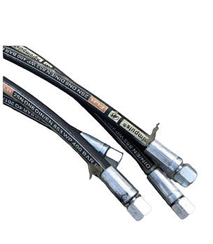 Рукав високого тиску (РВД) гайка під ключ 24 (М20х1,5) L=0,5