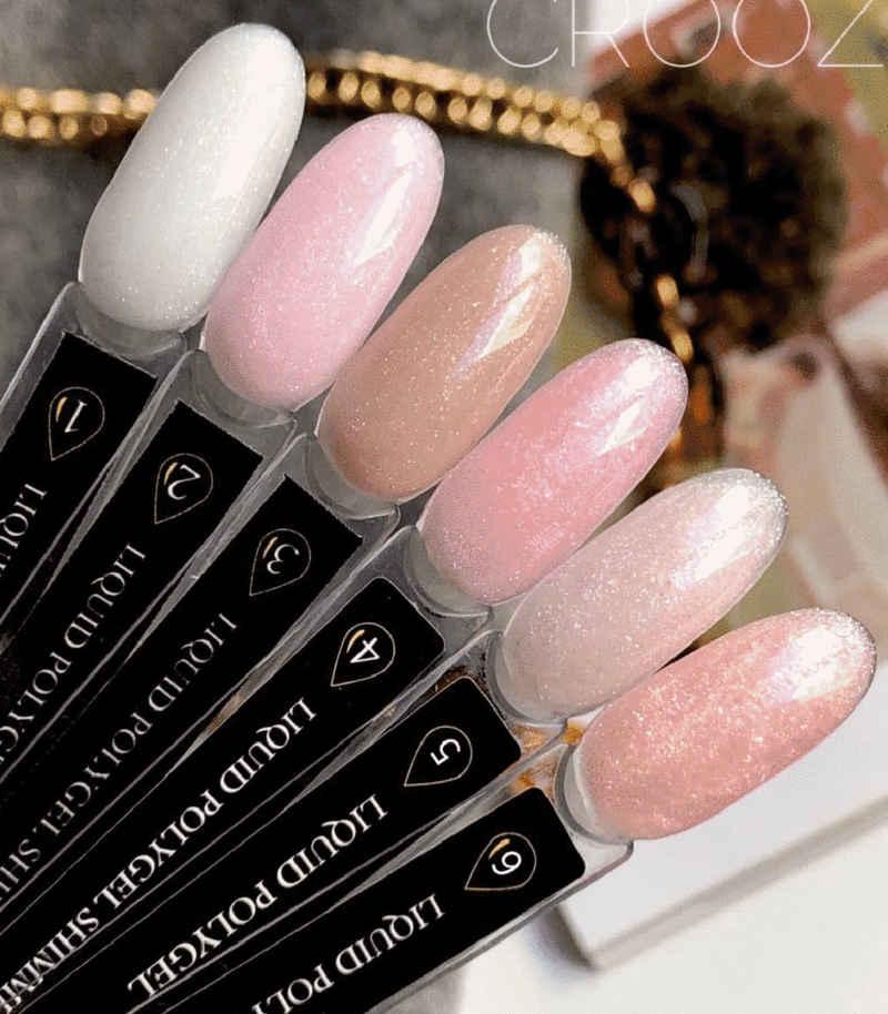Crooz Рідкий полігель SHIMMER Liquid Polygel №06 15 мл