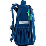 Рюкзак шкільний каркасний Kite Education Goal 38x29x16 см 16 л, 130-145 см, синій (K24-531M-4), фото 5