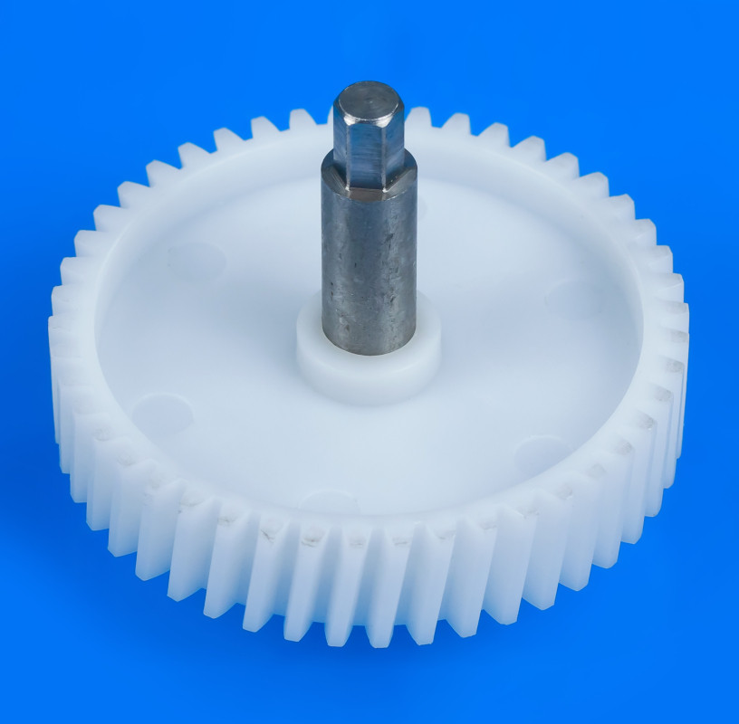 Шестірня з металевим валом 81,5 мм/46 зубців, фото 1