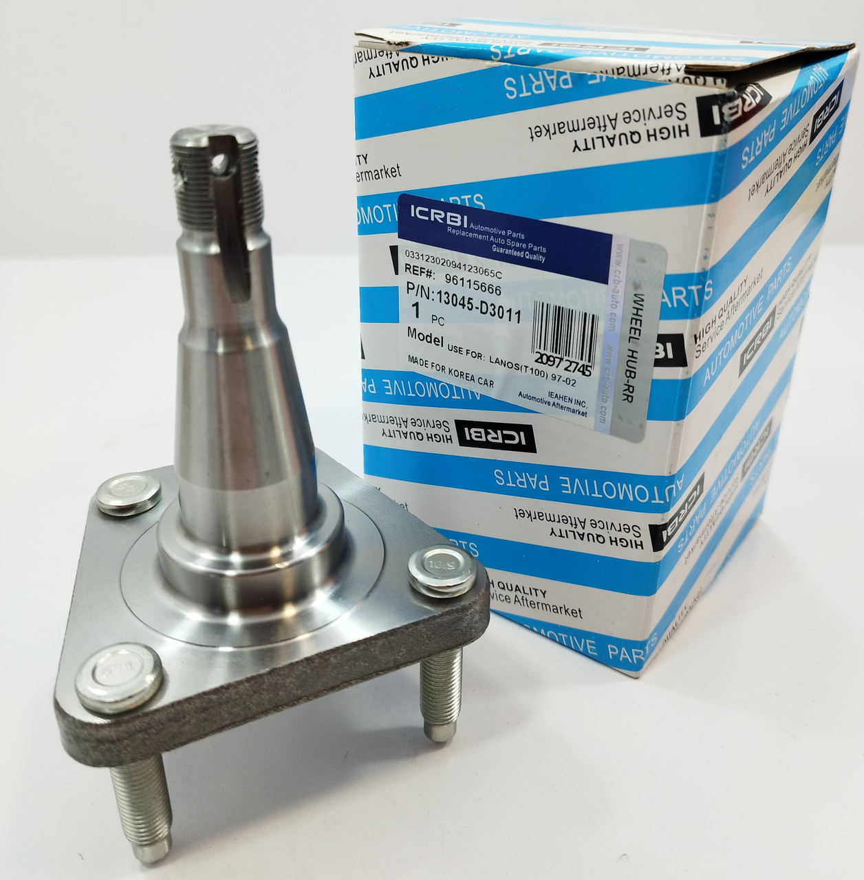 Ступиця задня Ланос 1,5 (цапфа) CRB Корея, фото 1