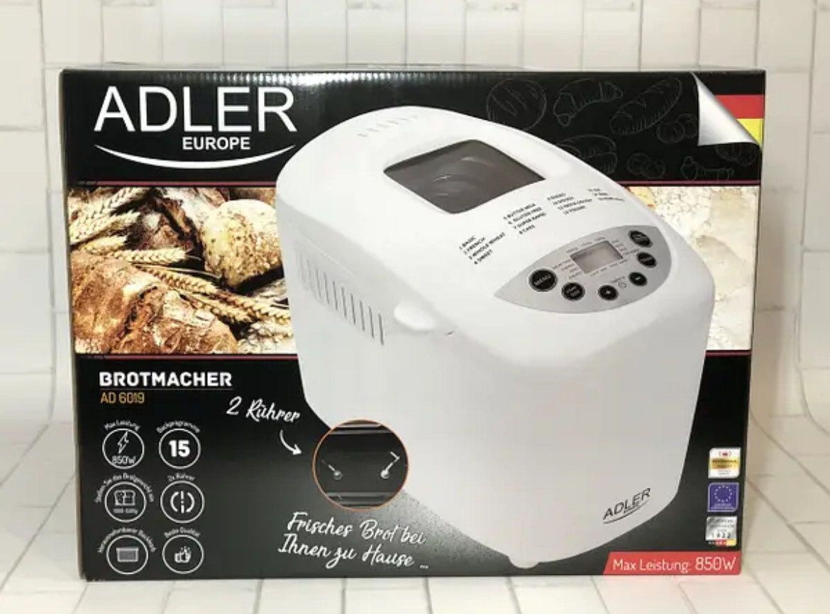 Хлібопічка Adler ad 6019
