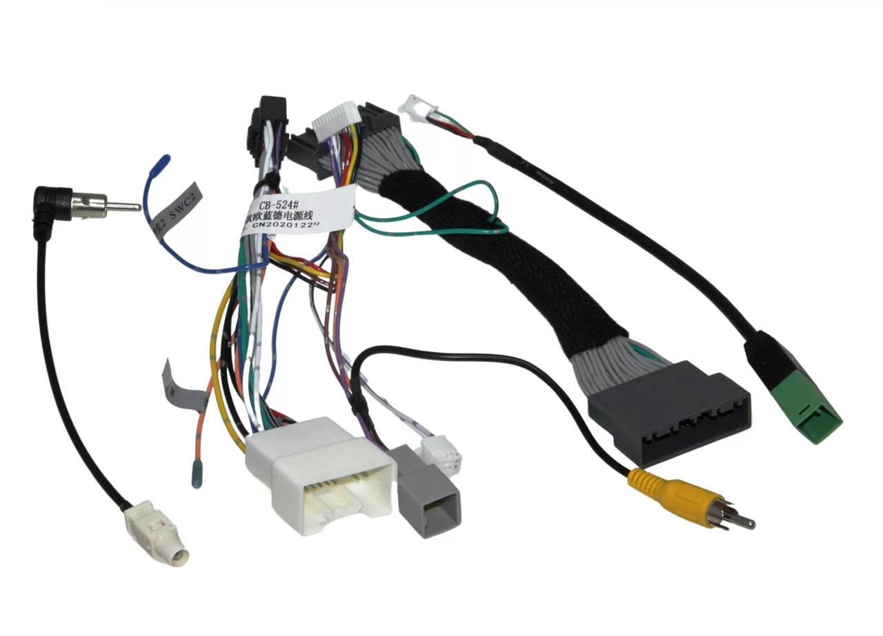 Комплект дротів для магнітол 9", 10.1" для Mitsubishi Outlander IV 2020+, Eclipse Cross 2017+, фото 1