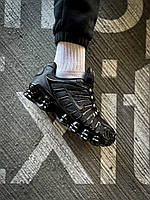 Мужские кроссовки Nike Shox TL Black черного цвета