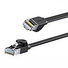 Кабель патч-корд Baseus UTP Cat6 High Speed RJ45 8m Gigabit Network Black (PCWL-E01)