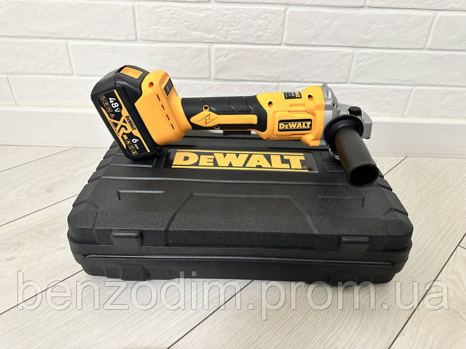 Болгарка аккумуляторная DeWalt DCB 125 48/6 Угловая шлифмашина девольт ...