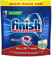 Таблетки для посудомоечной машины Finish Powerball All in 1 Max 45 шт (цена за 1шт)