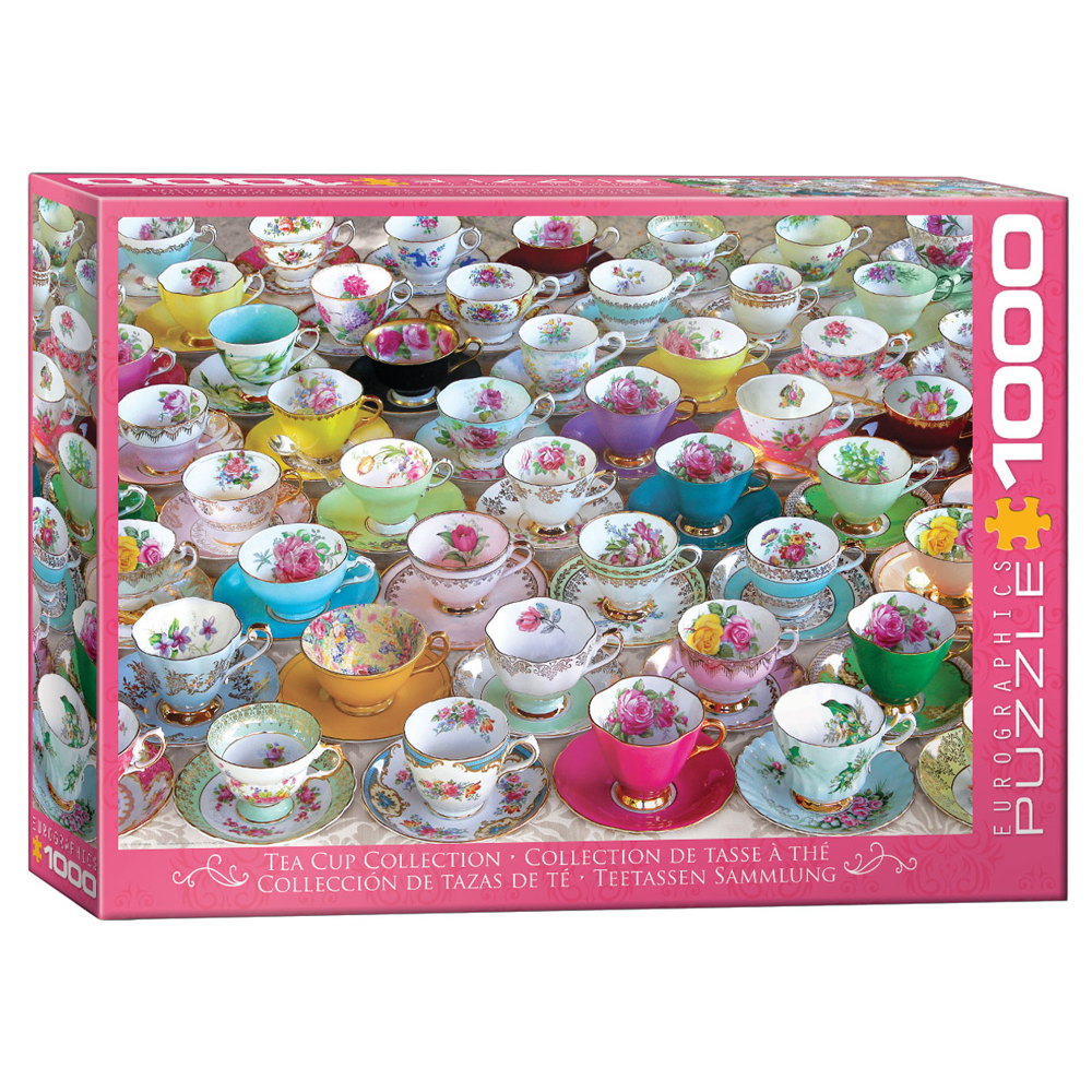 Пазл "Колекція чайних чашок", 1000 елементів Eurographics (628136653145)