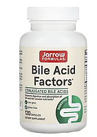 Jarrow Formulas, Bile Acid Factors, добавка с желчными кислотами, 120 капсул