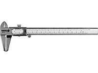 Штангенциркуль VOREL : l= 150 мм, з метричною і дюймовою шкалами [10/100]
