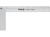 Уголок столярный алюминиевый YATO l = 350 мм (YT-7082)
