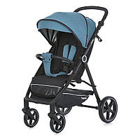 Коляска детская прогулочная VIVA Bambi M 5723 Pine blue, синяя, World-of-Toys