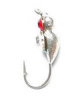 Блешня вольфрамова Lucky John Жук Swarovski з петлею 4мм 0.9 г