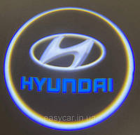 Логотип подсветки двери Хюндай Lazer door logo HYUNDAI Код/Артикул 189