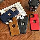 Чохол Slim Leather Case для Apple iPhone 15 Plus Red, фото 3