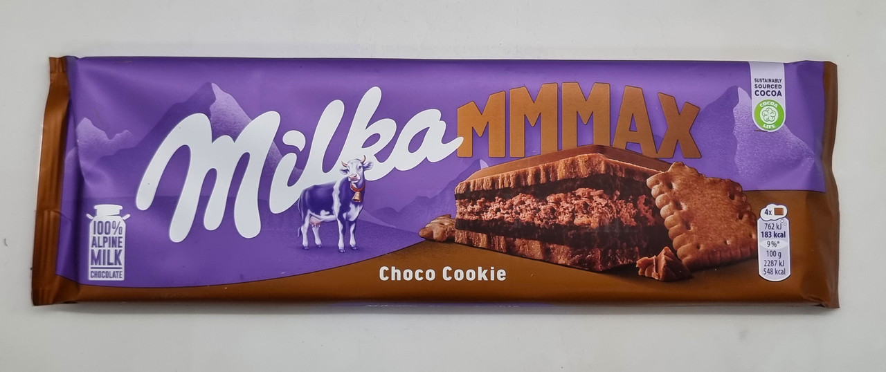 Молочний шоколад Milka Choco Cookie Шоколадне печиво 300 г
