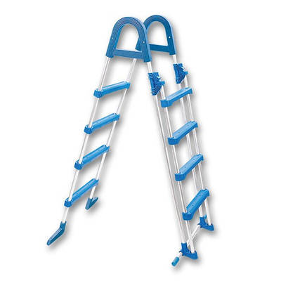 Драбина Azuro Safety для збірних басейнів висотою 1,2 м (4 + 4 сходинки)