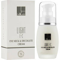 Крем для области вокруг глаз и шеи с витаминами Dr. Kadir Light E+C Eye Neck & Decolte Cream, 30 ml