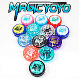 Йойо для початківця Magicyoyo D3 DAWN йойо Жовто-блакитний, фото 4