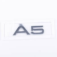 Эмблема наклейка A5 Audi Ауди Хром на крышку багажника