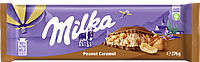 Молочный шоколад Milka Peanut Caramel Арахис и Карамель 276г