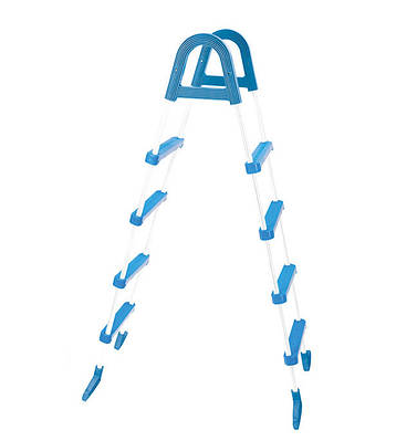 Драбина Azuro для збірних басейнів висотою 1,2 м (4 + 4 сходинки)