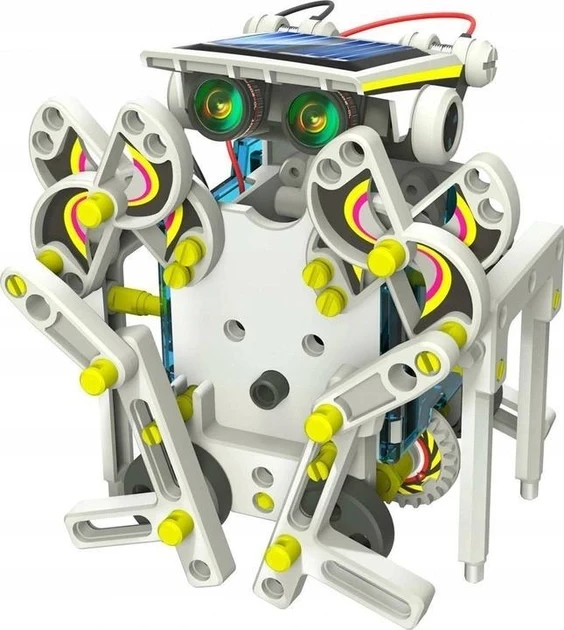 Развивающийся конструктор 14в1, Игрушка-Конструктор Solar Robot 14в1 - фото 4 - id-p2116069602