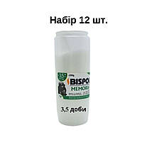 Запаска для лампадки 3,5 доби (Набір 12шт.) Масляна Bispol Memoria