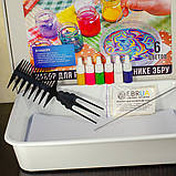 Набір Ебру для малювання на воді EBRUA Міні Marbling Kit (6 кольорів), фото 4