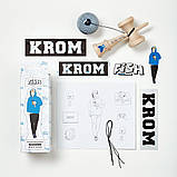 Кендама KROM DJ Pro Mod Fish kendama, фото 3