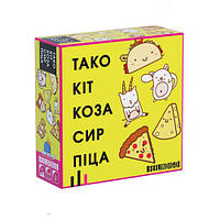 Настольная игра ТАКО КОТ КОЗА СЫР ПИЦЦА