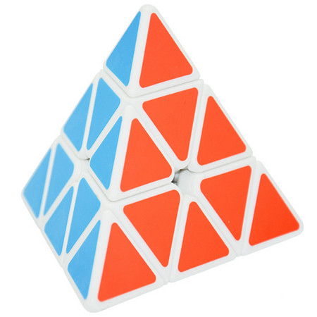 Головоломка Пірамідка ShengShou Aurora Pyraminx (білий)