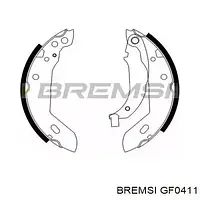 GF0411 Bremsi колодки тормозные задние барабанные