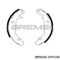 GF0105 Bremsi колодки тормозные задние барабанные