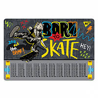 Подложка для стола детская "Таблица Умножения" Skate boom