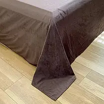 Євро-максі набір постільної білизни 200*230 Плюш Травичка №EL-04 Черешенка™, фото 3