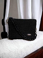 Стильна в'язана сумка ручної роботи