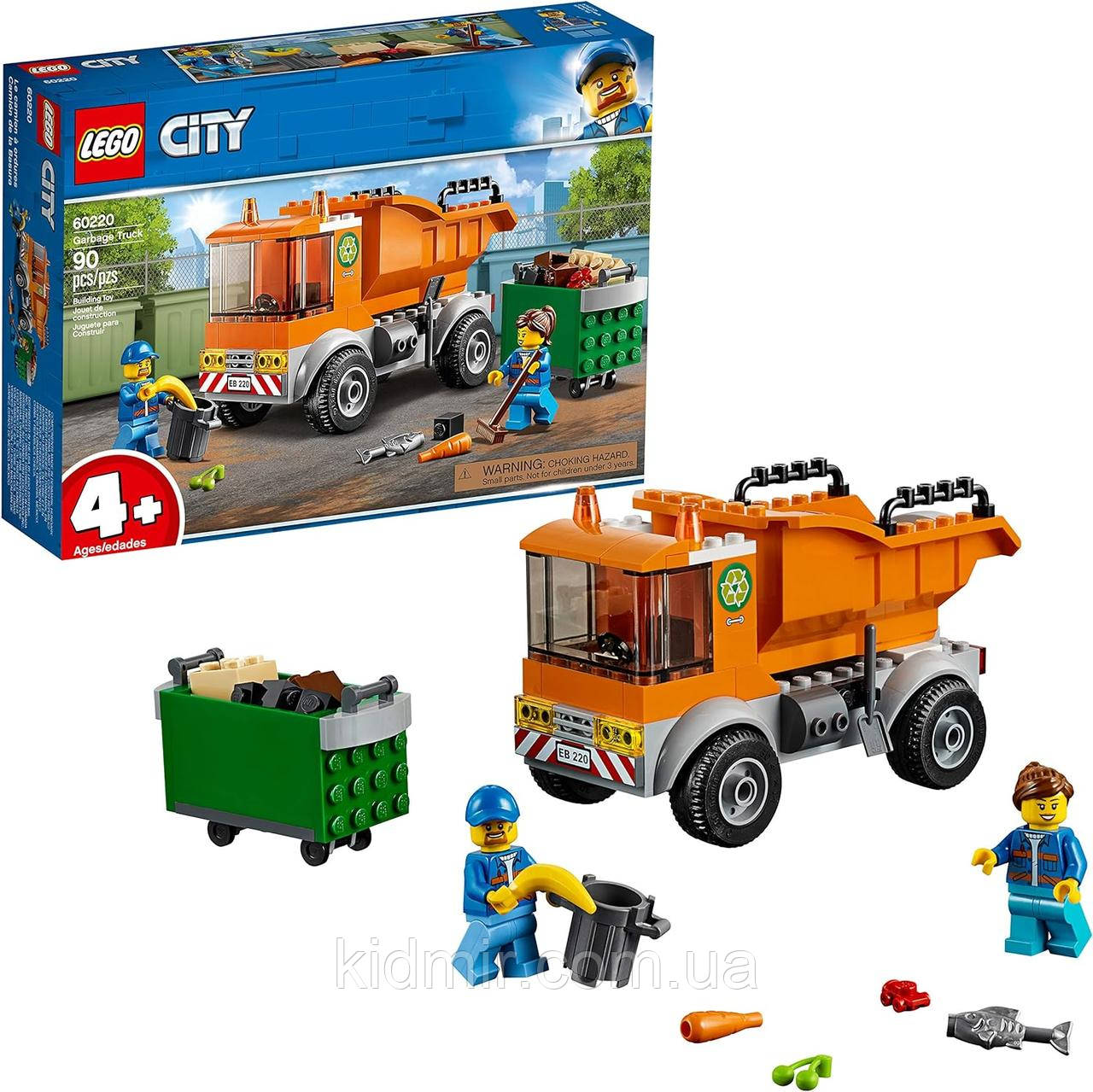 LEGO City 60220 Мусоровоз, фото 1